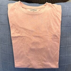 Express Men's Coral Short Sleeve Tee